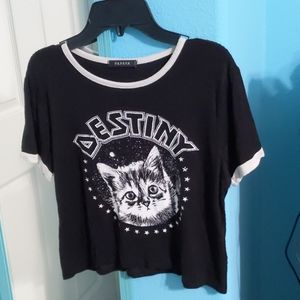 Small kitty shirt